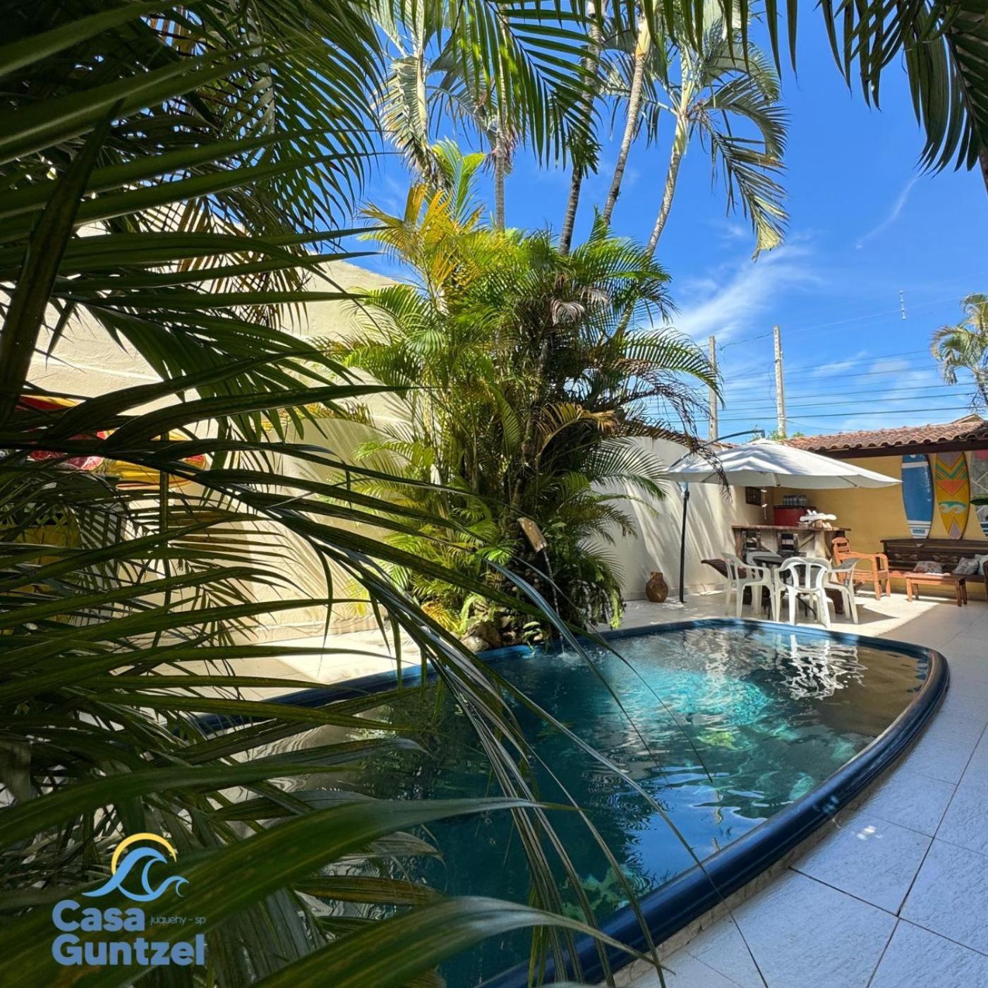 Pousada Casa Guntzel Juquehy - Piscina E Ar Condicionado จูเกย์ ภายนอก รูปภาพ